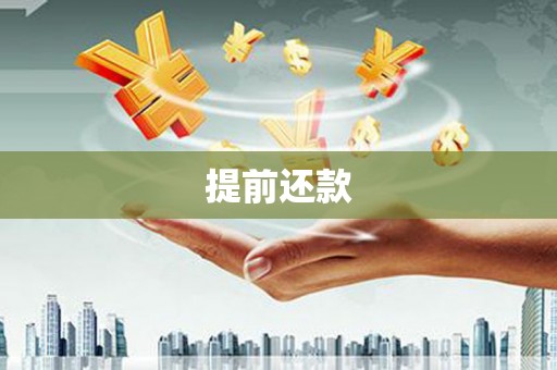 武穴提前还款