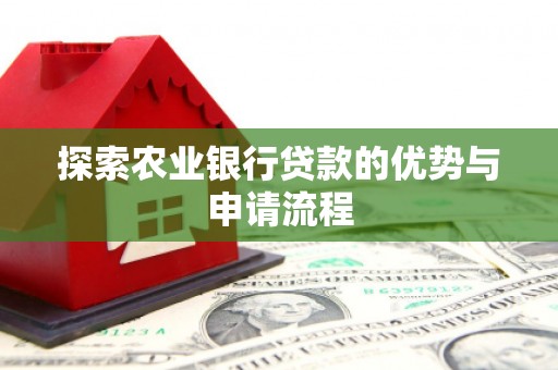 武穴探索农业银行贷款的优势与申请流程