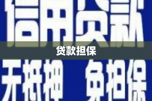 武穴贷款担保