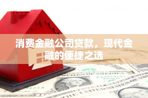 武穴消费金融公司贷款，现代金融的便捷之选