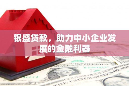 武穴银盛贷款，助力中小企业发展的金融利器