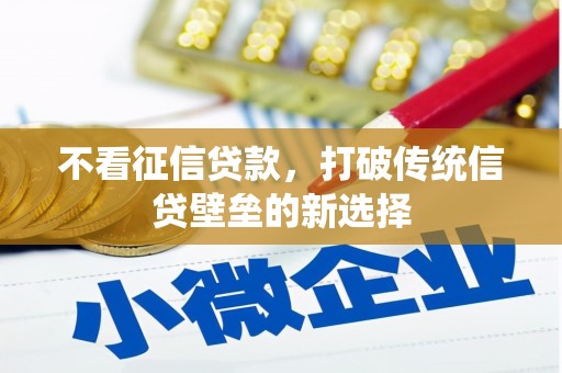 武穴不看征信贷款，打破传统信贷壁垒的新选择