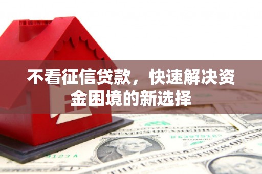 武穴不看征信贷款，快速解决资金困境的新选择