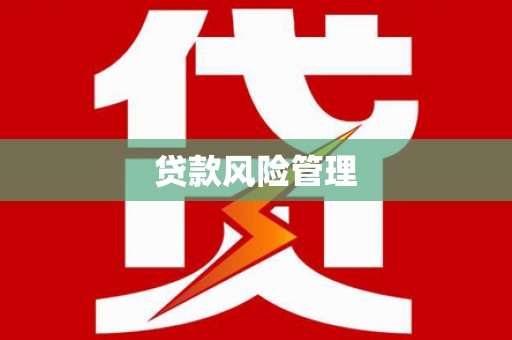 武穴贷款风险管理