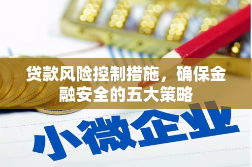 武穴贷款风险控制措施，确保金融安全的五大策略