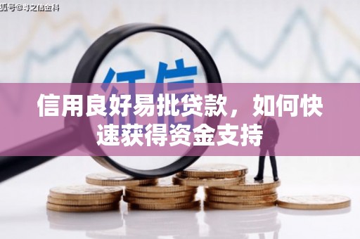 武穴信用良好易批贷款，如何快速获得资金支持