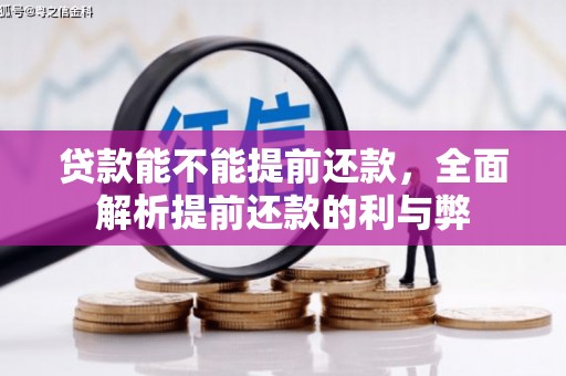 武穴贷款能不能提前还款，全面解析提前还款的利与弊