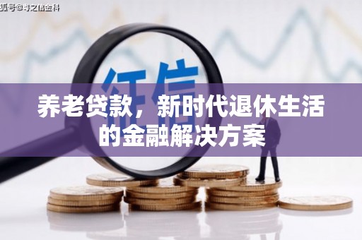 武穴养老贷款，新时代退休生活的金融解决方案