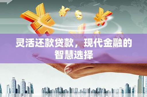 武穴灵活还款贷款，现代金融的智慧选择
