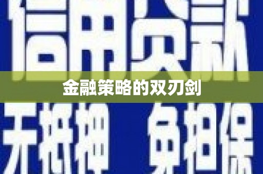 武穴金融策略的双刃剑