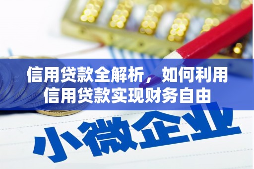 武穴信用贷款全解析，如何利用信用贷款实现财务自由