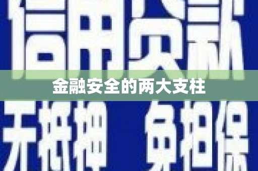 武穴金融安全的两大支柱