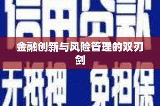 武穴金融创新与风险管理的双刃剑
